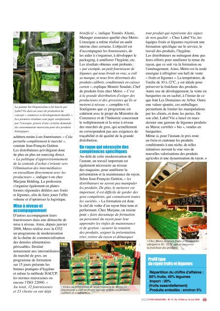 Cosumar L'entreprise du mois - FOOD MAGAZINE