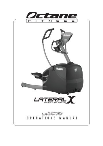 LX8000 Operations Manual - AIBI Fitness