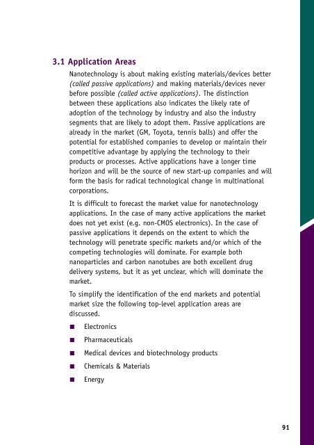 ICSTI Statement on Nanotechnology - Forfás