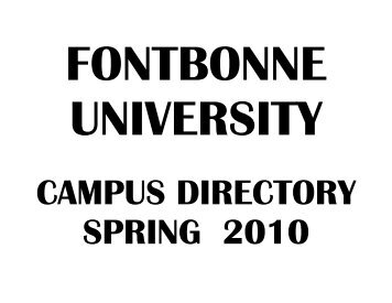 Untitled - Fontbonne University
