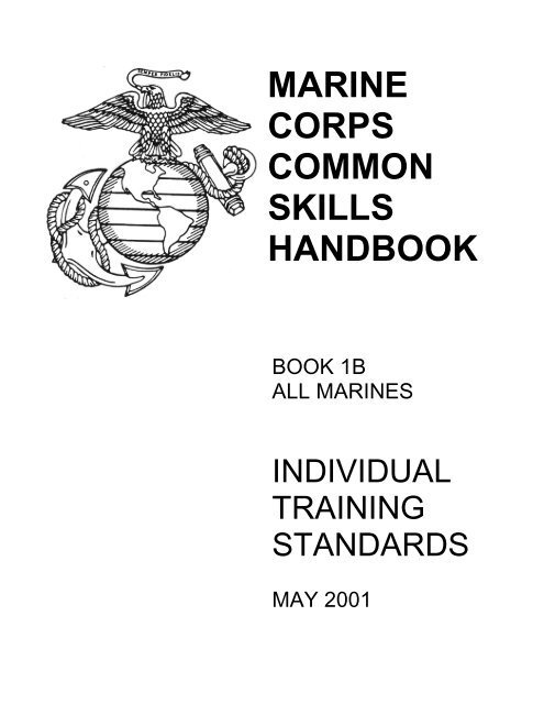 Marine Corps Common Skills Handbook (1B)
