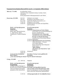 Programm für das Bundestreffen des BFAS vom 18. – 21 ...