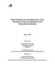 Best Practices for the Reduction of Air Emissions From Construction ...