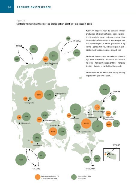 dansk elforsyning statistik I 2006