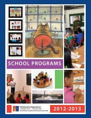 SCHOOL PROGRAMS 2012-2013 - the Flint Institute of Arts