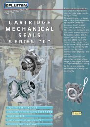 cartridge mechanical seals series - Szelence Képviseleti Kft.