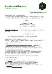 Vereinsauflug 2013 nach Schlesien - PDF - Frankenwaldverein