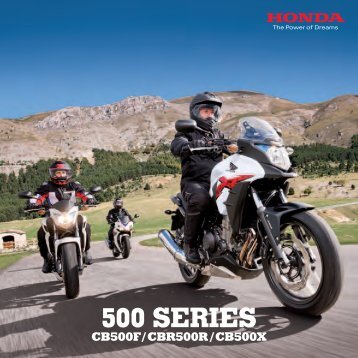 CB500X (PDF, 3.9 MB) - Honda