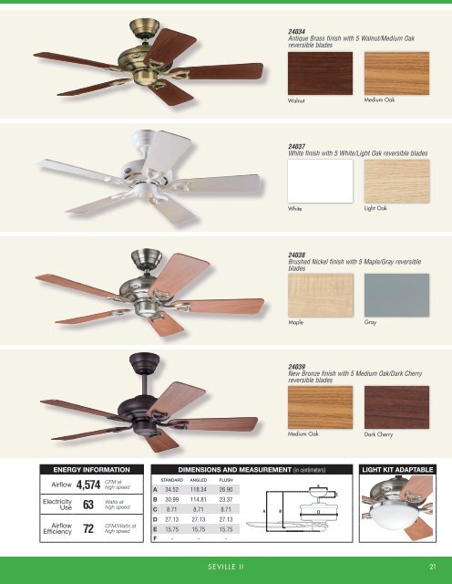 Casa Bruno Hunter Deckenventilatoren 2017