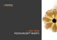 Ű MECTRON PIEZOSURGERY® INSERTS