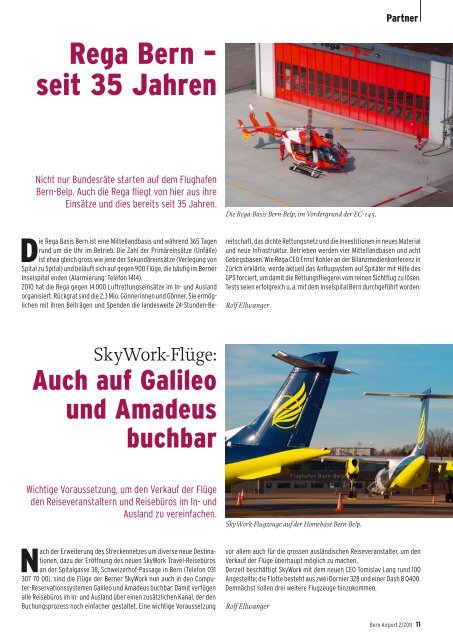 Ausgabe 2/2011 - Bern-Belp