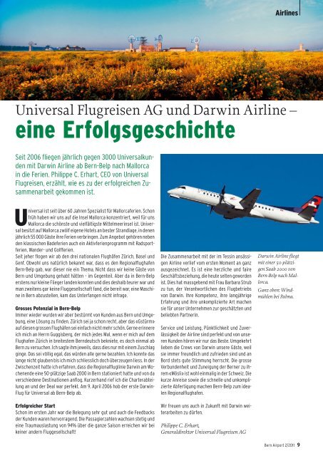 Ausgabe 2/2011 - Bern-Belp