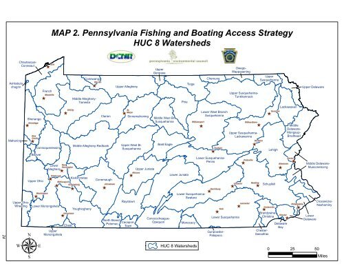 Maps 2-5 - Pennsylvania Fish and Boat Commission