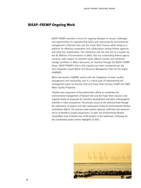 Annual Report - BIEAP FREMP 2011/2012 - the BIEAP and FREMP ...