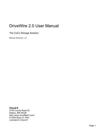 DriveWire User Manual.pdf