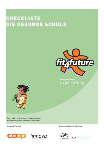 checkliste die gesunde schule - Fit-4-Future