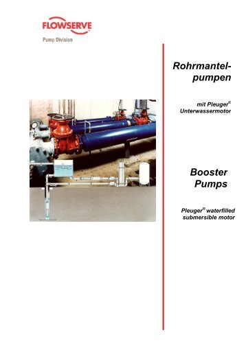 Informationsblatt Rohrmantelpumpen - Flowserve