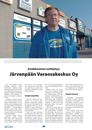 Järvenpää / Järvenpään Varaosakeskus Oy - Fixus