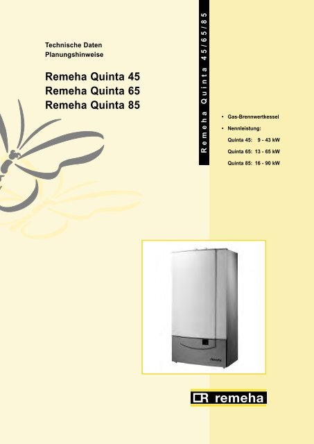 Remeha Quinta 45 65 85