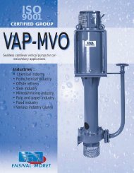 VAP US - Ensival-Moret Industrial Pumps