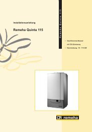 Remeha Quinta 45 65 85