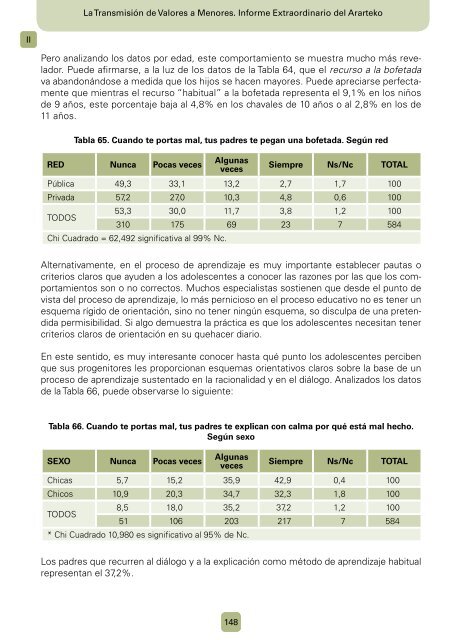 La transmisión de valores a menores - Ararteko