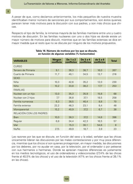 La transmisión de valores a menores - Ararteko