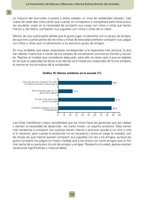 La transmisión de valores a menores - Ararteko