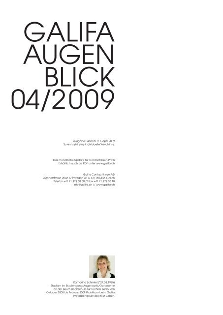 04_April 2009.pdf - Galifa Contactlinsen AG