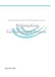 Gewalt gegen Frauen - Bundesministerium für Familie, Senioren ...