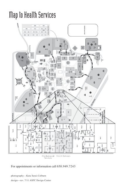 Manchester Community College Map Map To Health Services - Foothill College