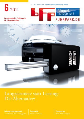 62011 Langzeitmiete statt Leasing: Die Alternative? - fuhrpark.de ...