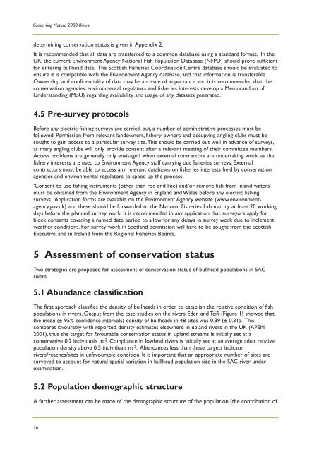 Monitoring the Bullhead - European Commission