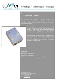 Niwa/Med-K505 Hydrologie • Meteorologie • Geologie