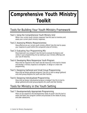 Comprehensive Youth Ministry Toolkit - Flocknote