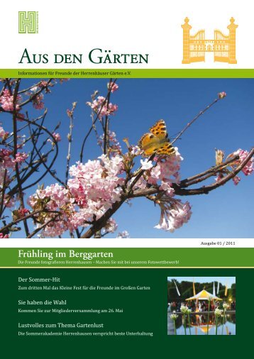 pdf zum Download (2 MB) - Freunde der Herrenhäuser Gärten eV