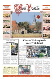 Kloster Wöltingerode unter Volldampf - Klostergut Wöltingerode