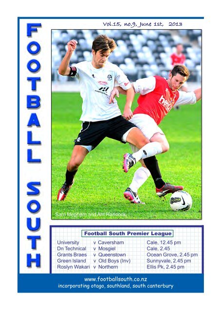 1st to 3rd June 2013 - Football South