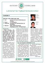 DFB Lehrbrief 09_2.indd - Fussball-Regelfragen.de