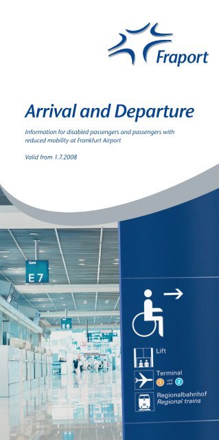 Arrival and Departure - Frankfurt Airport