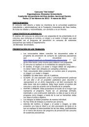 Concurso ?Sin trabas? Organizadores: Bienestar Universitario ...