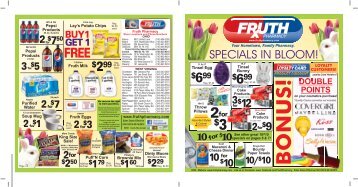 SPECIALS IN BLOOM! - Fruth Pharmacy