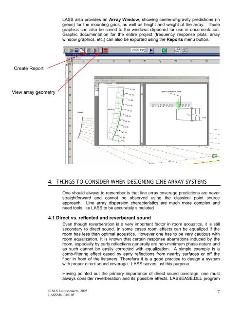 LASS user manual - audio concepts