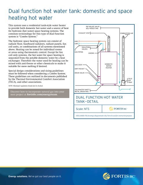 FortisBC - Dual function hot water tank: domestic and space heating ...