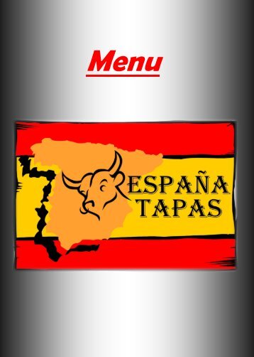 ESPANA TAPAS Speisekarte