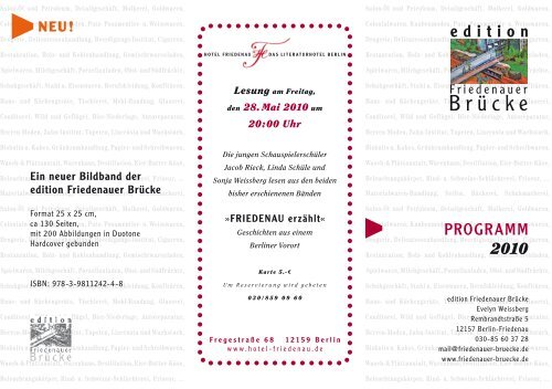 Flyer April 2010.pdf - edition Friedenauer Brücke