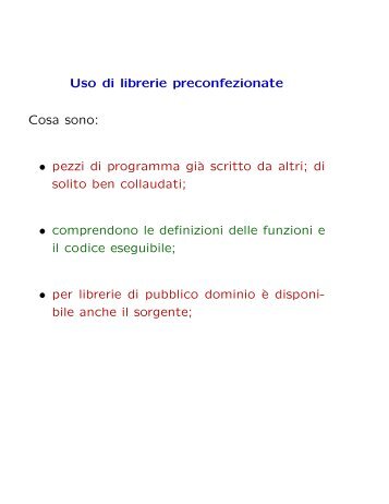 Uso delle librerie gsl - Fisica