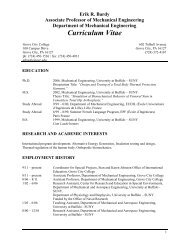 Curriculum Vitae - Grove City College