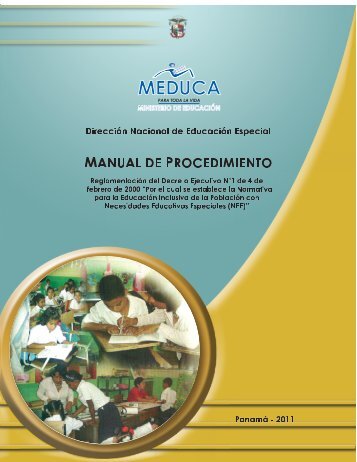 Cd Meduca Panamá MANUAL DE PROCEDIMIENTO (archivo ... - Foal
