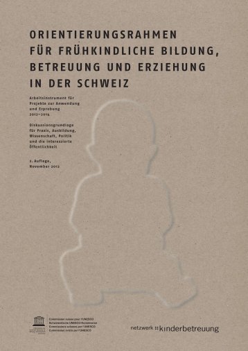 orientierUnGsrAhMen Für FrühKindLiChe biLdUnG ... - sitesystem